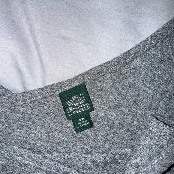 Grey Wild Fable Tank Size 2X - Picture 4 of 4